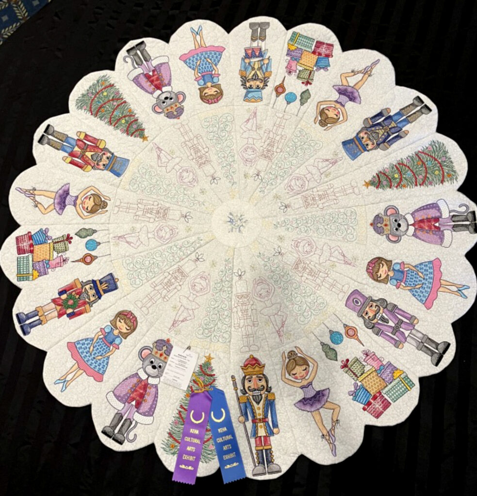 The Cultural Arts Viewer’s Choice was Tabletopper Christmas created by Vickie Jost of Calloway County.