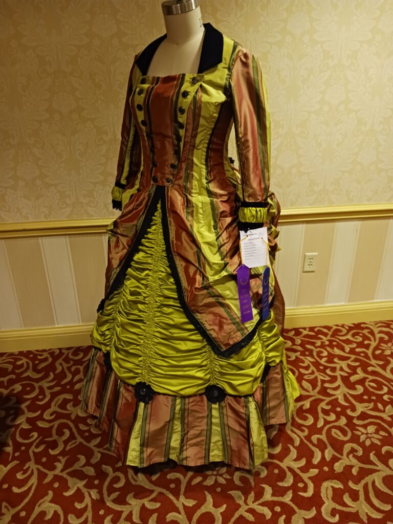 The Cultural Arts Viewer’s Choice was the “Bustle Dress” created by Kim Lohr of Cumberland County.