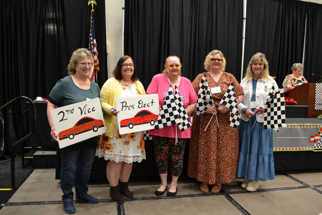 KEHA’s incoming officers were installed on May 9 after being elected May 8 during the 2023 KEHA State Meeting business meeting.